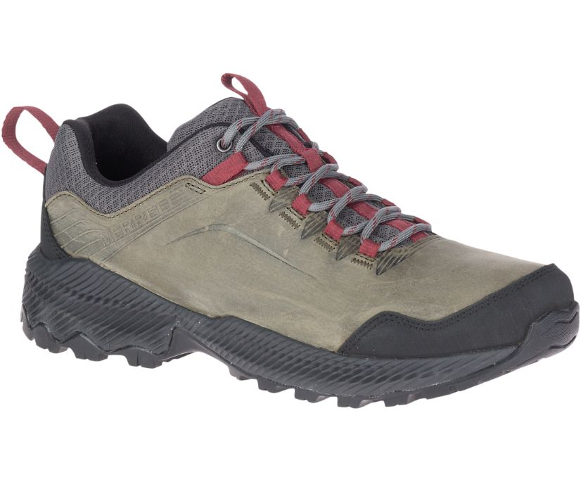 Buty Merrell Forestbound - Buty Trekkingowe Męskie Merrell - Szare [NDVBA-3159]